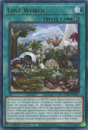 Lost World (Rare) (WISU-EN057) - Wild Survivors 1st Edition