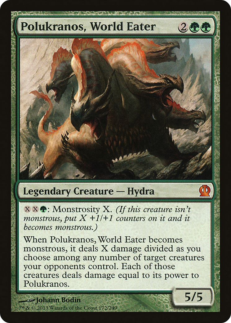 Polukranos, World Eater (THS-172) [Theros] Foil
