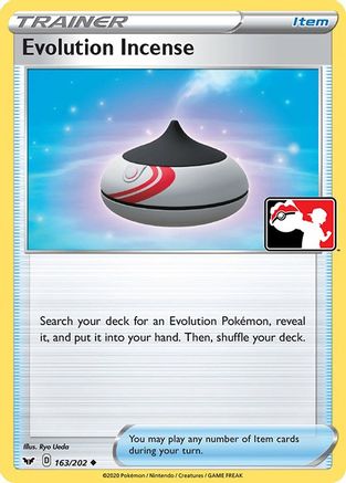 Evolution Incense (163/202) [Prize Pack Series Cards] - Uncommon