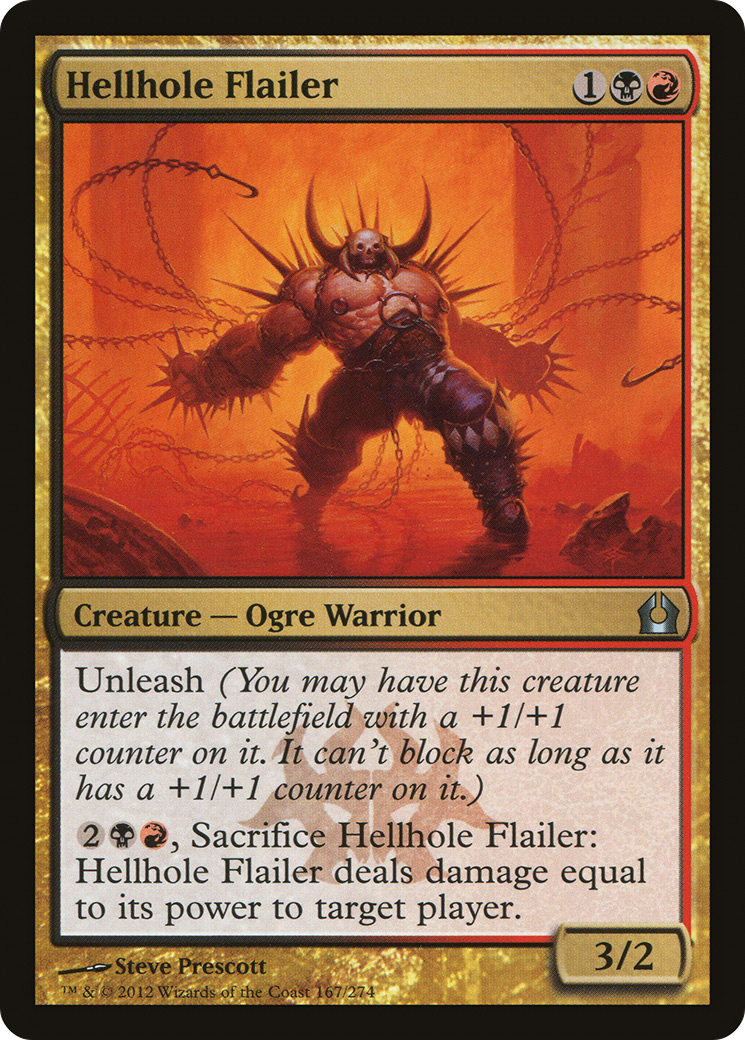 Hellhole Flailer (RTR-167) [Return to Ravnica] Foil