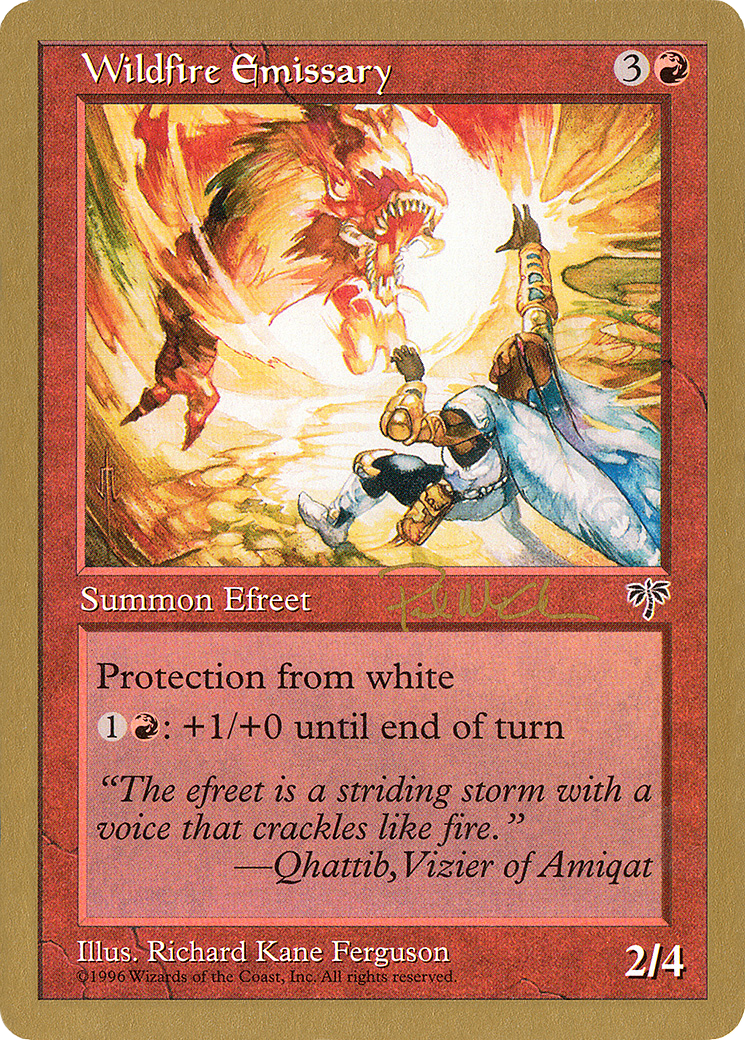 Wildfire Emissary - 1997 Paul McCabe (MIR) [World Championship Decks 1997]