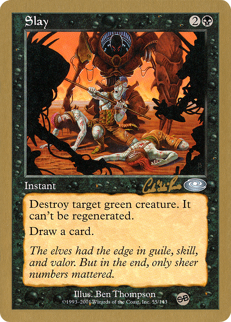 Slay - 2002 Carlos Romao (PLS) (SB) [World Championship Decks 2002]