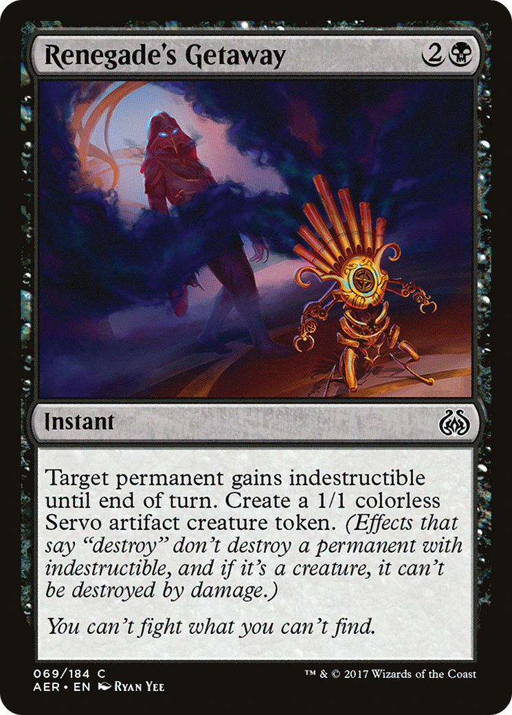 Renegade's Getaway (AER-069) [Aether Revolt]