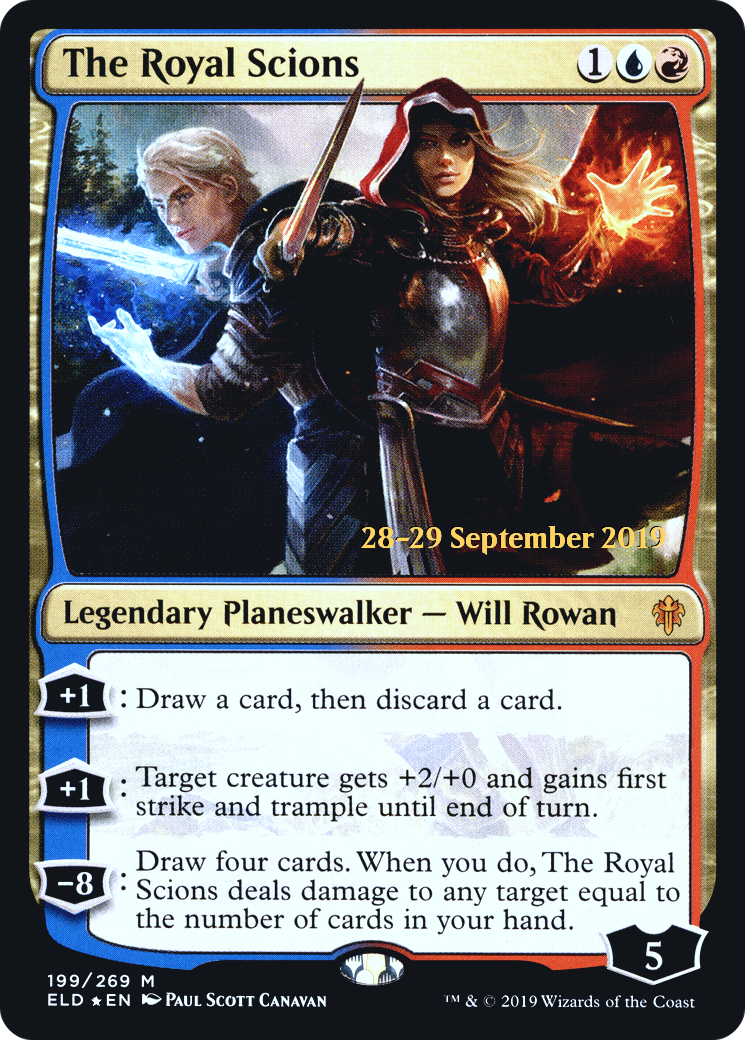 The Royal Scions (PRE-199) [Throne of Eldraine Promos] Foil