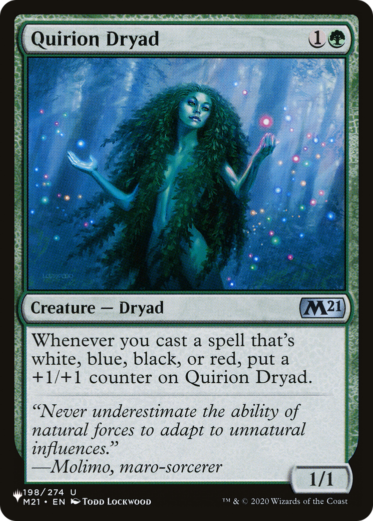 Quirion Dryad (LIST-198/274) [The List]