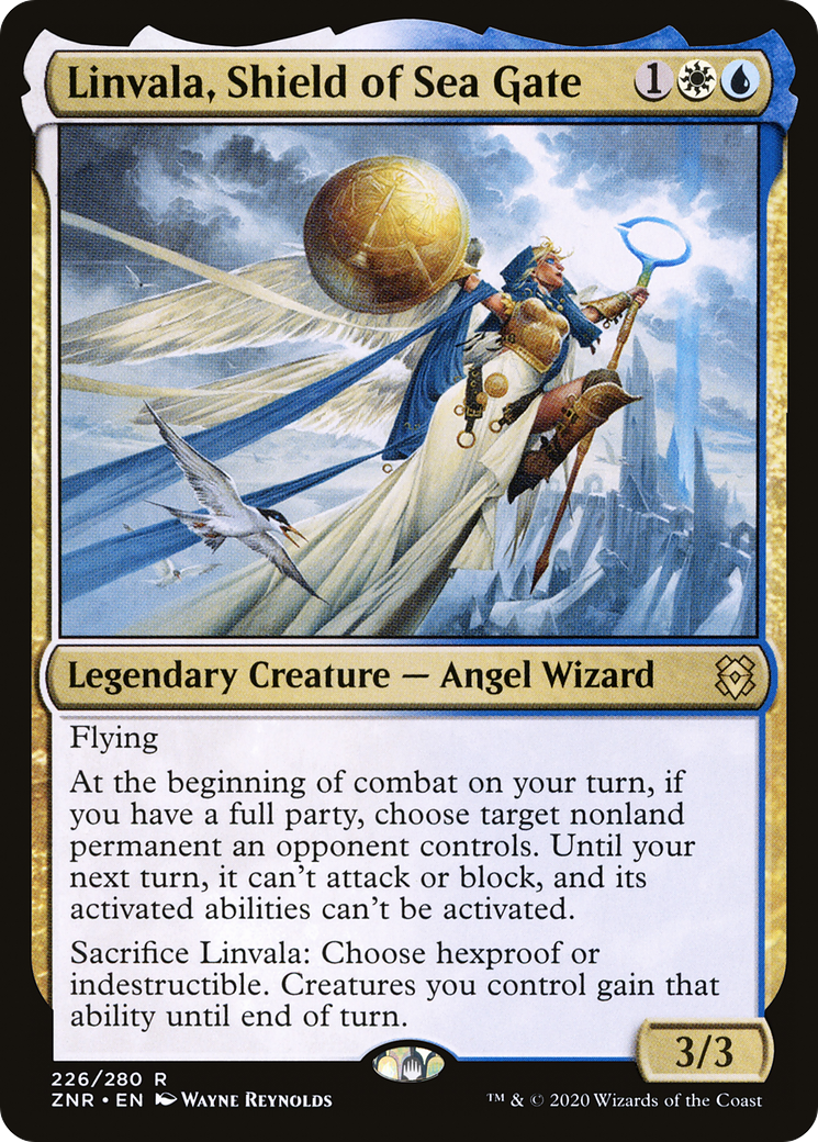 Linvala, Shield of Sea Gate (ZNR-226) [Zendikar Rising]