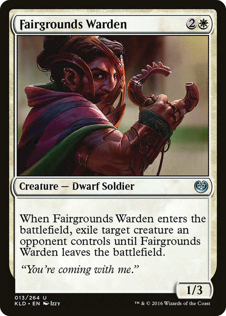 Fairgrounds Warden (KLD-013) [Kaladesh] Foil