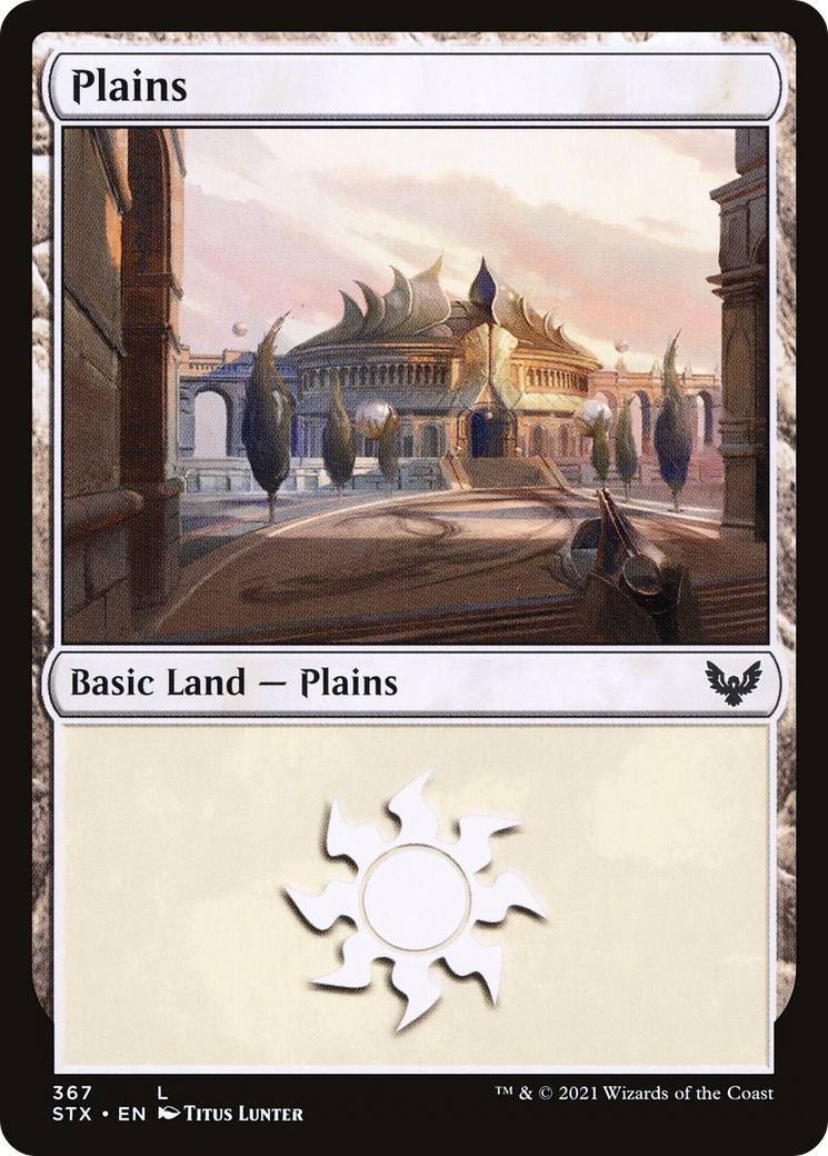 Plains (STX-367) [Strixhaven: School of Mages]