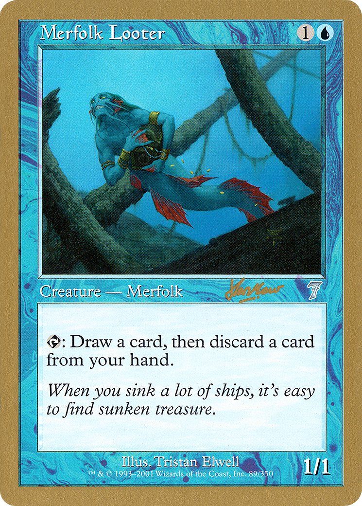Merfolk Looter - 2002 Sim Han How (7ED) [World Championship Decks 2002]