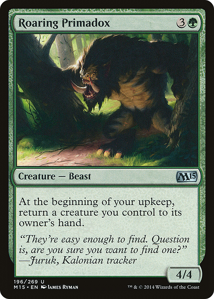 Roaring Primadox (M15-196) [Magic 2015]