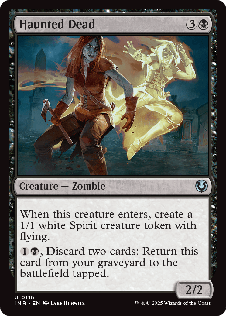 Haunted Dead - Foil [Innistrad Remastered]