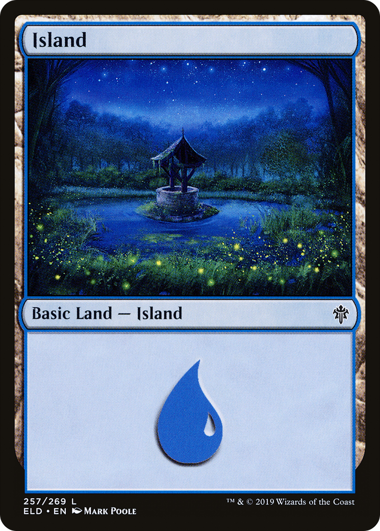 Island (ELD-257) [Throne of Eldraine]