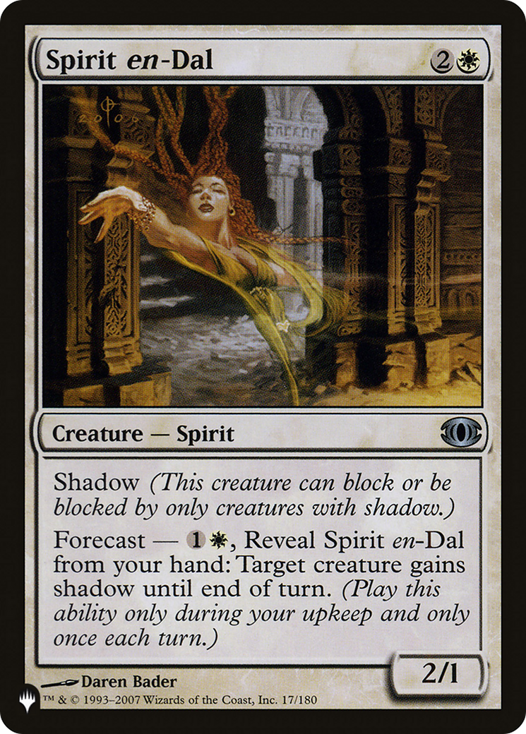 Spirit en-Dal (LIST-17/180) [The List]