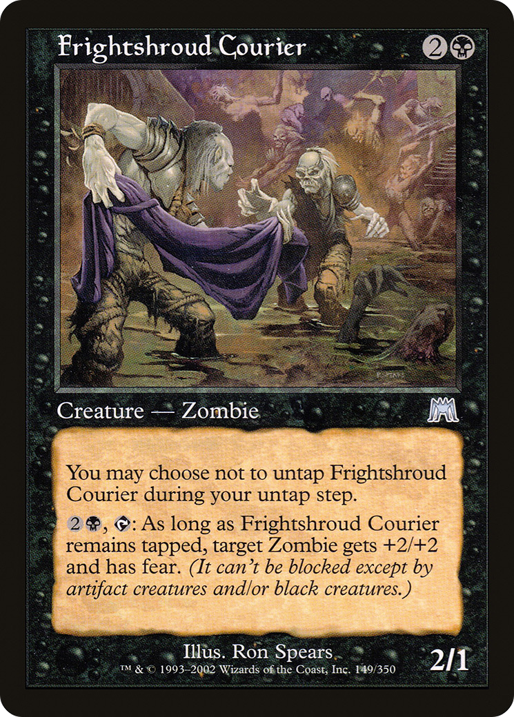 Frightshroud Courier (ONS-149) [Onslaught]