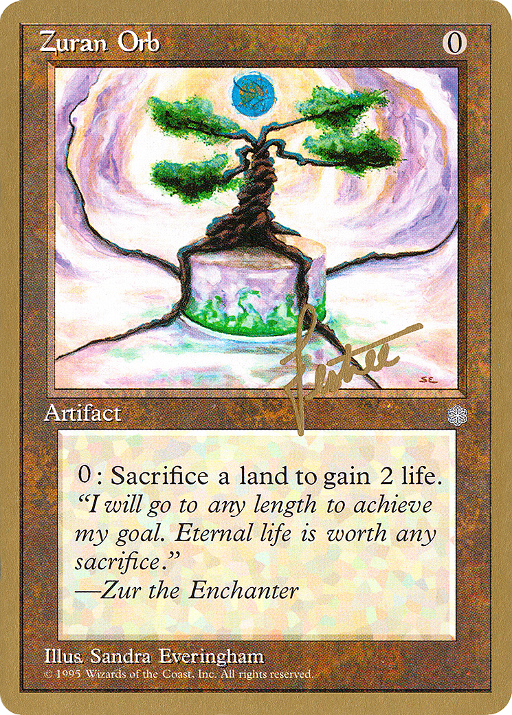 Zuran Orb - 1996 Bertrand Lestree (ICE) [Pro Tour Collector Set]