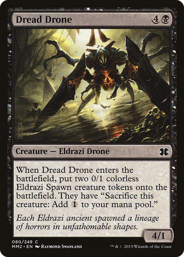 Dread Drone (MM2-080) [Modern Masters 2015] Foil