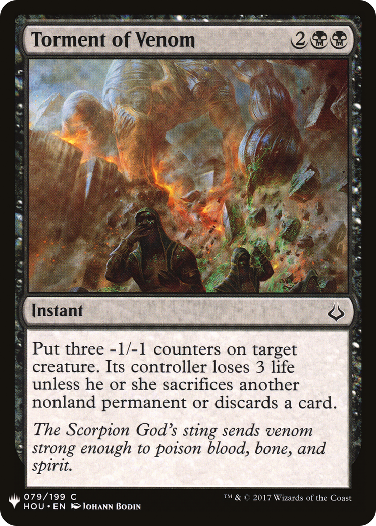 Torment of Venom (LIST-079) [The List]