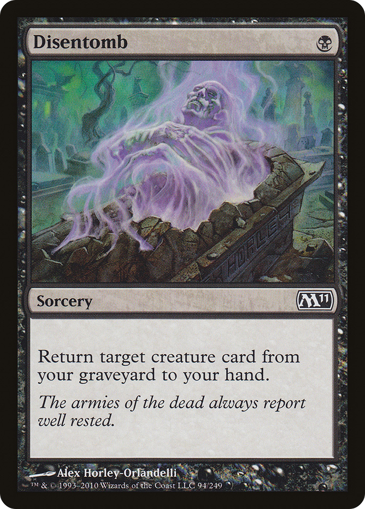 Disentomb (M11-094) [Magic 2011] Foil