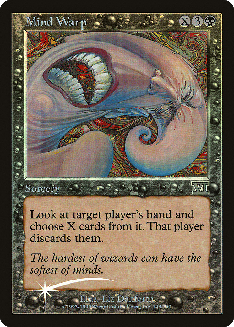 Mind Warp [Friday Night Magic 2000] Foil