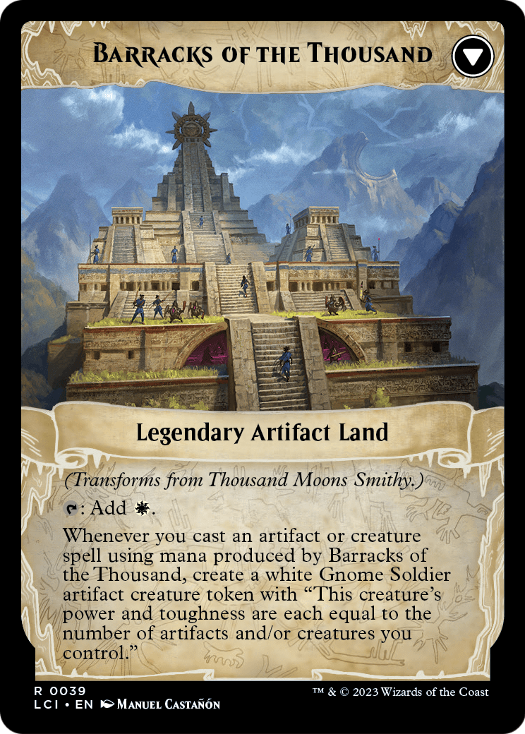 Thousand Moons Smithy (LCI-039) [The Lost Caverns of Ixalan] Foil