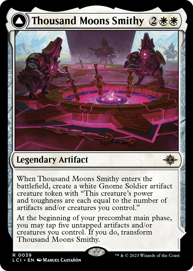Thousand Moons Smithy (LCI-039) [The Lost Caverns of Ixalan] Foil