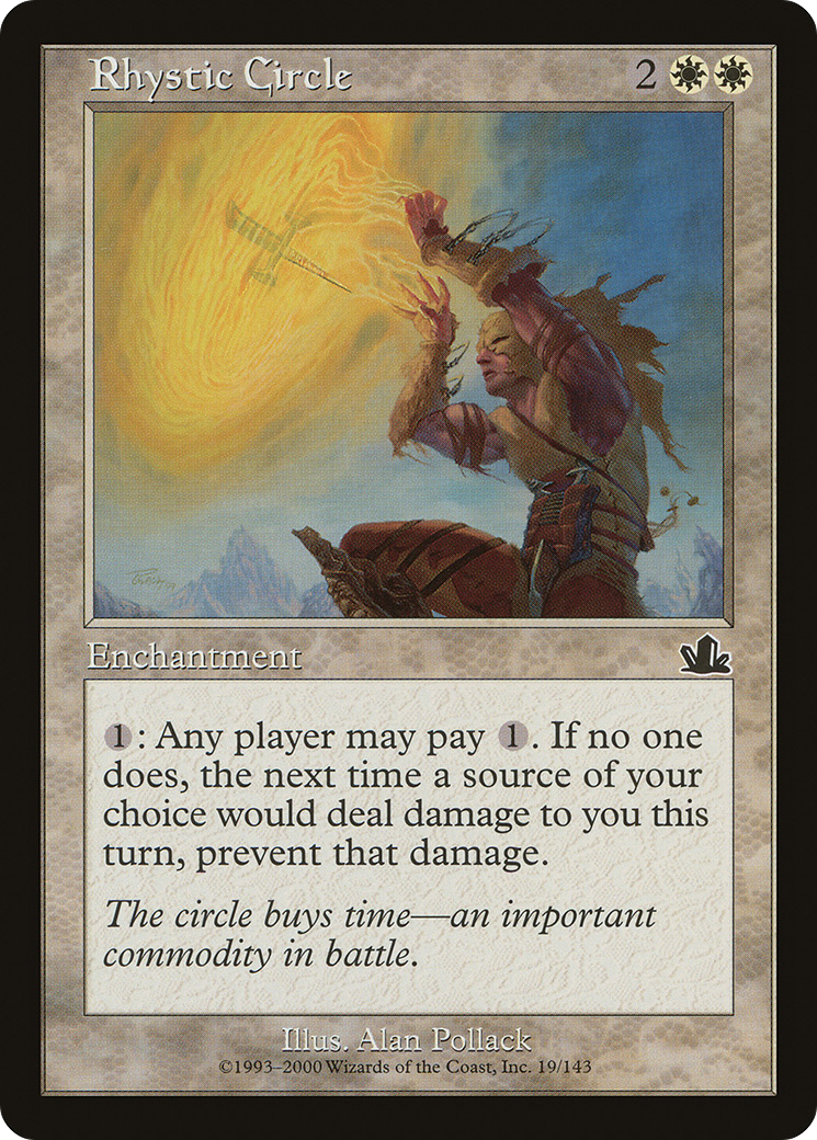 Rhystic Circle (PCY-019) [Prophecy] Foil