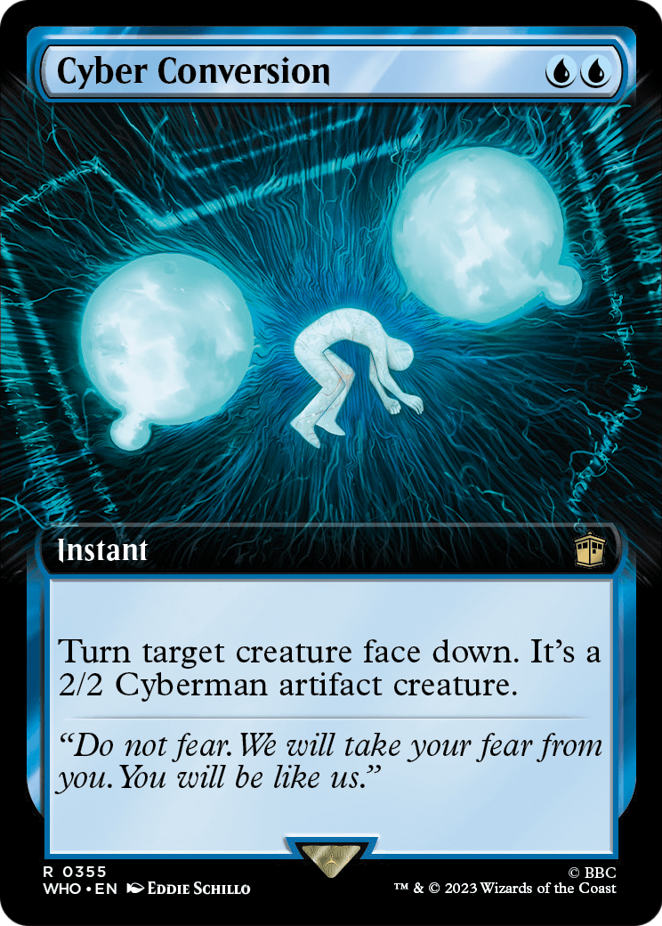 Cyber Conversion (Extended Art) (WHO-355) [Doctor Who]