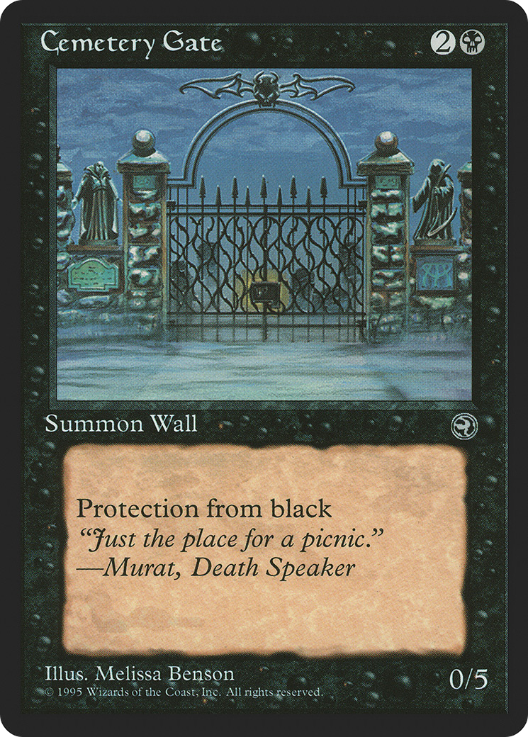 Cemetery Gate (2) [Homelands]