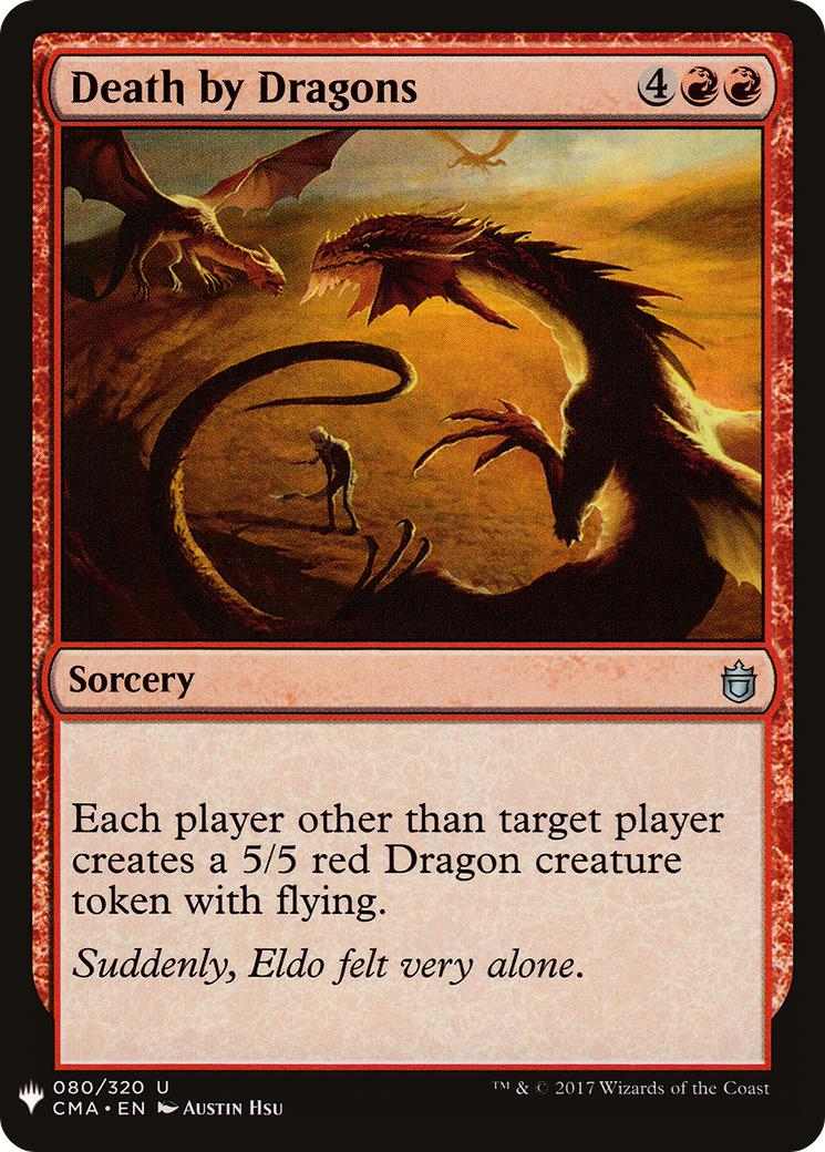 Death by Dragons (LIST-080) [The List]