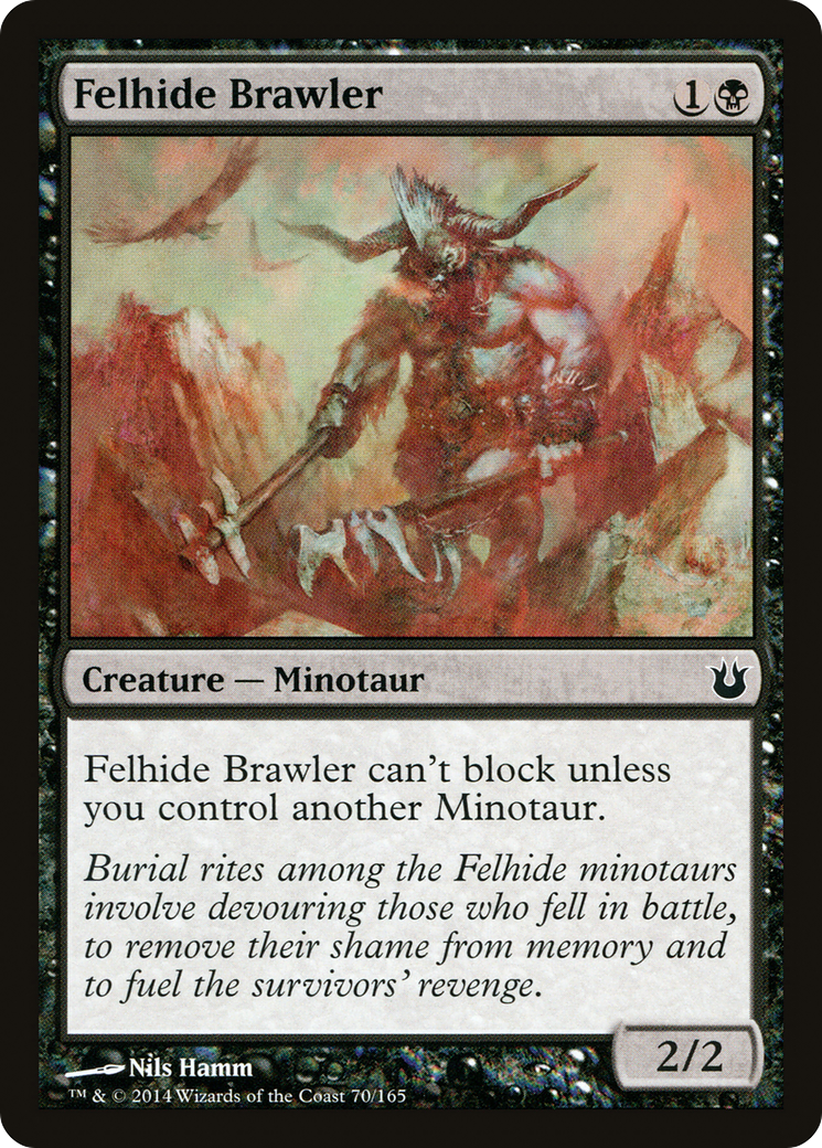 Felhide Brawler (BNG-070) [Born of the Gods]