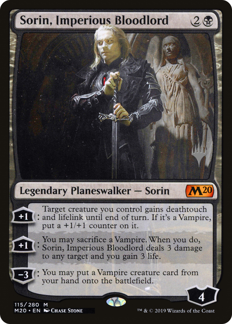 Sorin, Imperious Bloodlord (PPM20-115) [Promo Pack: Core Set 2020 Promos] Foil