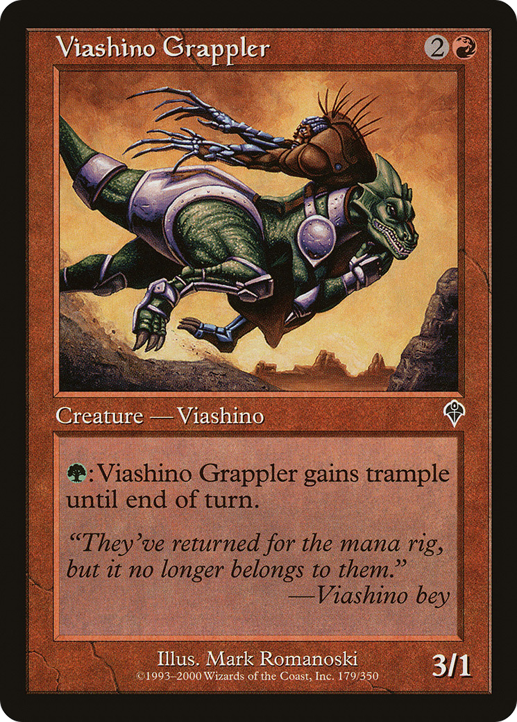Viashino Grappler (INV-179) [Invasion] Foil