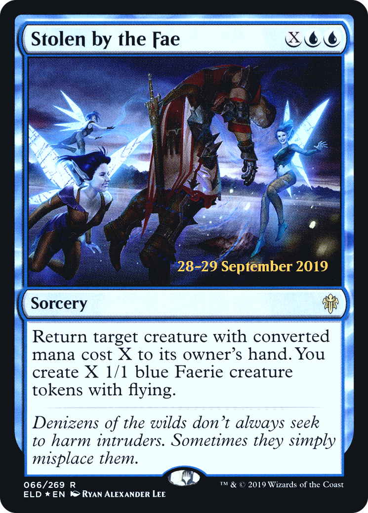 Stolen by the Fae (PRE-066) [Throne of Eldraine Promos] Foil
