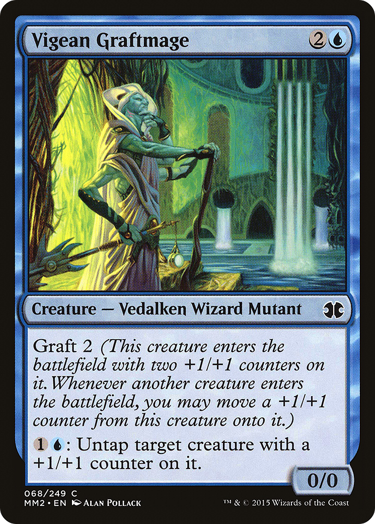 Vigean Graftmage (MM2-068) [Modern Masters 2015] Foil