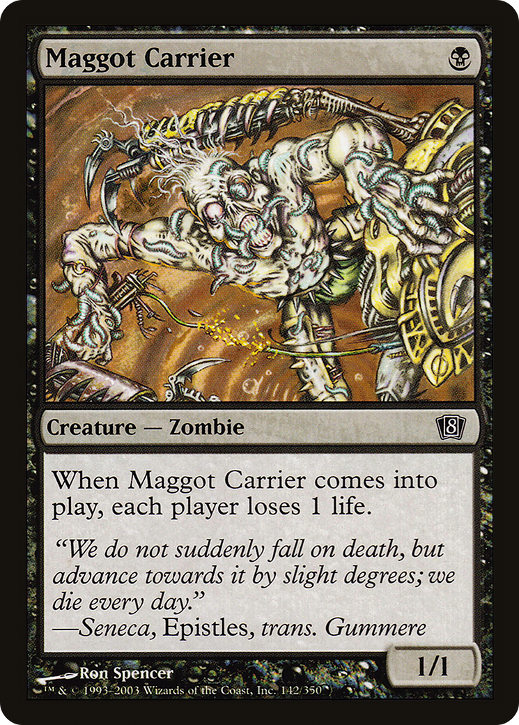 Maggot Carrier (8ED-142) [8th Edition] Foil