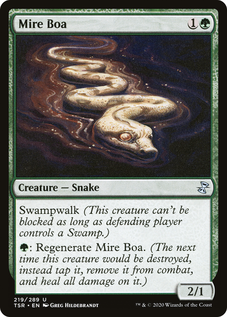 Mire Boa (TSR-219) [Time Spiral Remastered] Foil