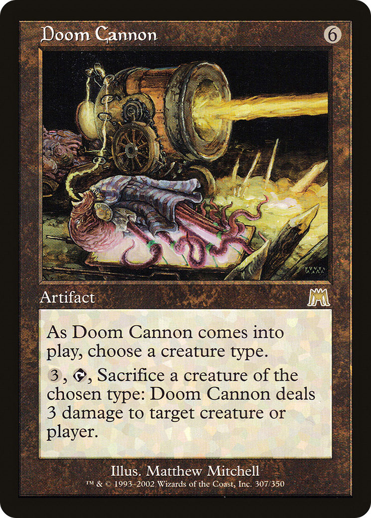 Doom Cannon (ONS-307) [Onslaught] Foil