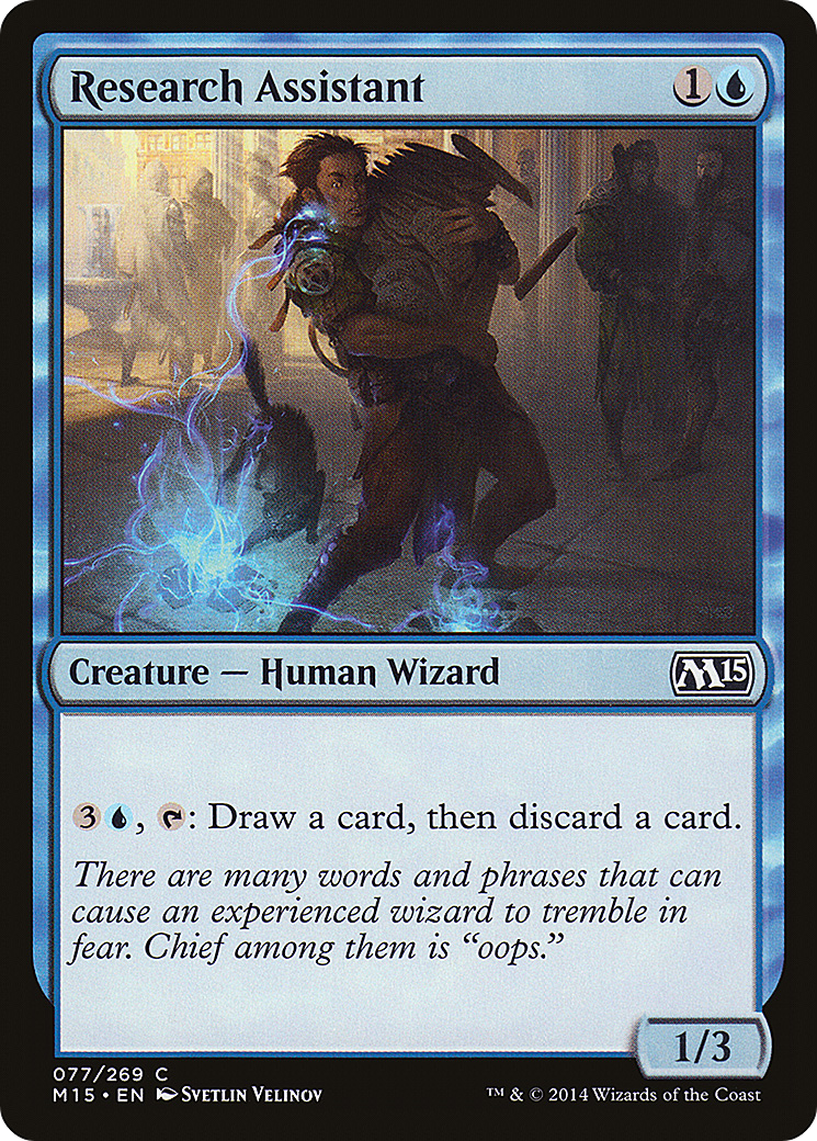 Research Assistant (M15-077) [Magic 2015]