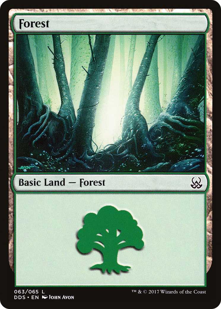 Forest (DDS-063) [Duel Decks: Mind vs. Might]