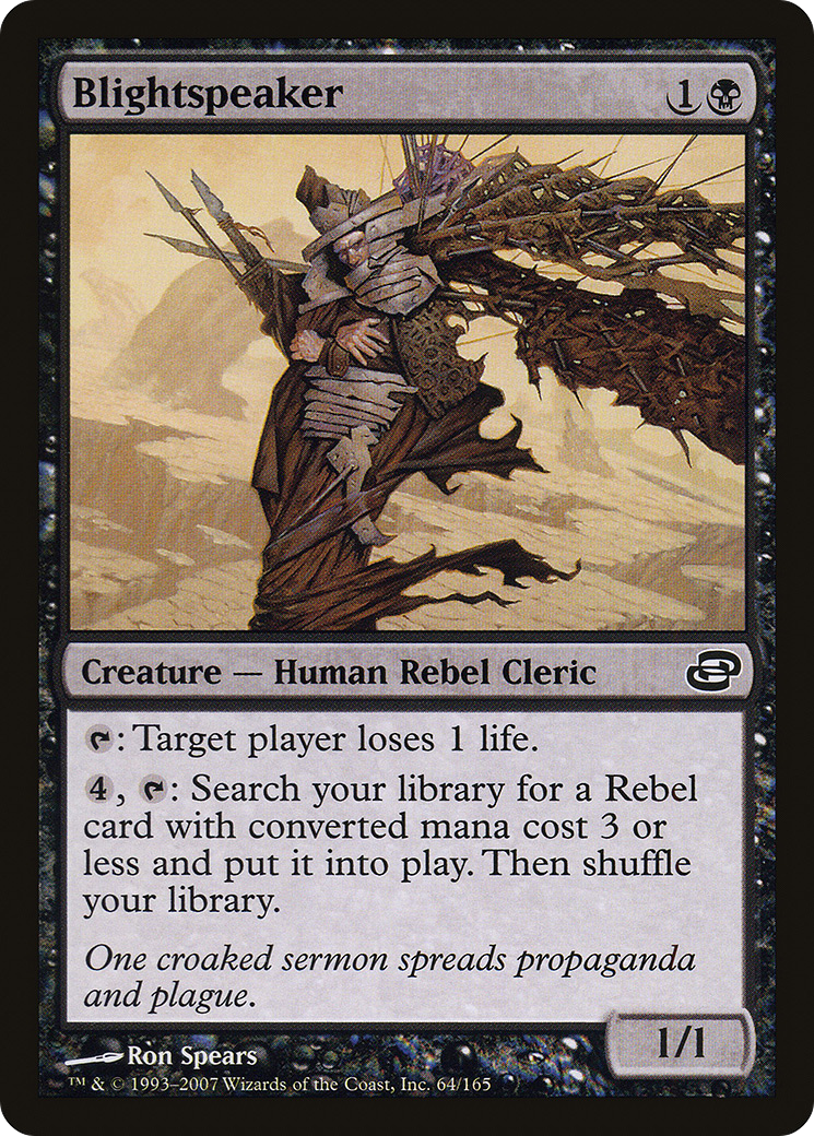 Blightspeaker (PLC-064) [Planar Chaos]