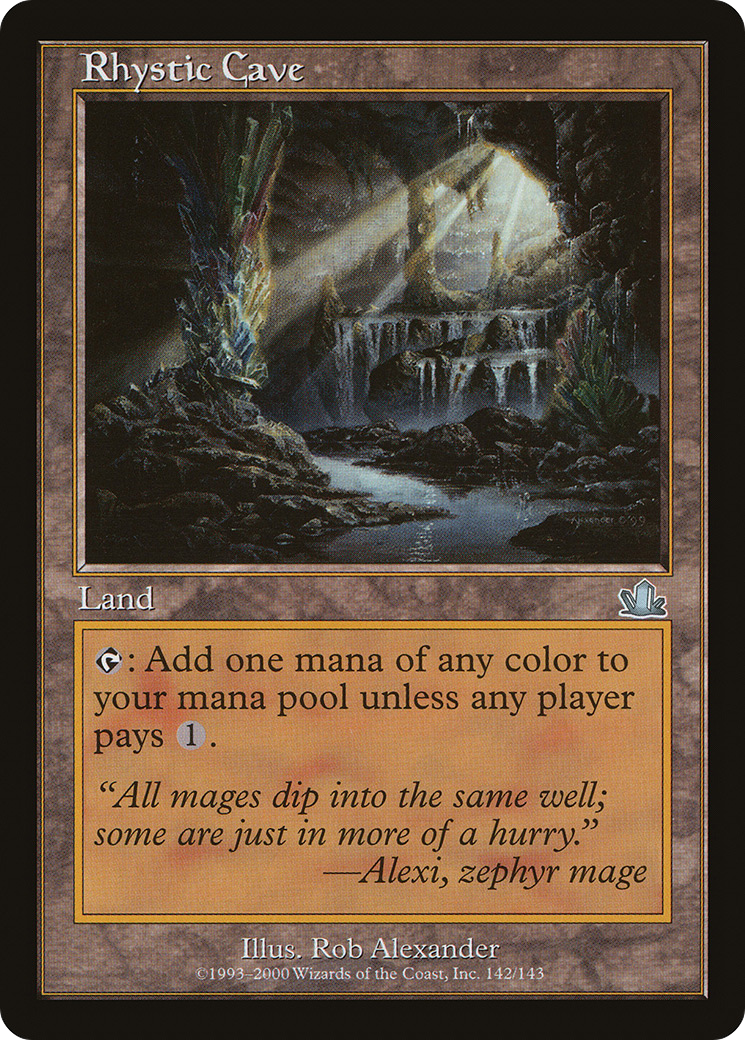 Rhystic Cave (PCY-142) [Prophecy] Foil
