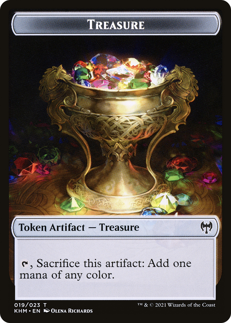 Treasure Token (KHM-019) [Kaldheim Tokens]