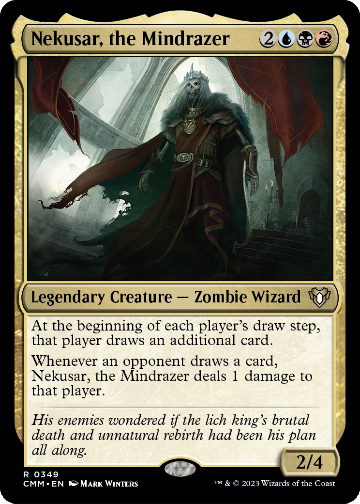 Nekusar, the Mindrazer (CMM-349) [Commander Masters]