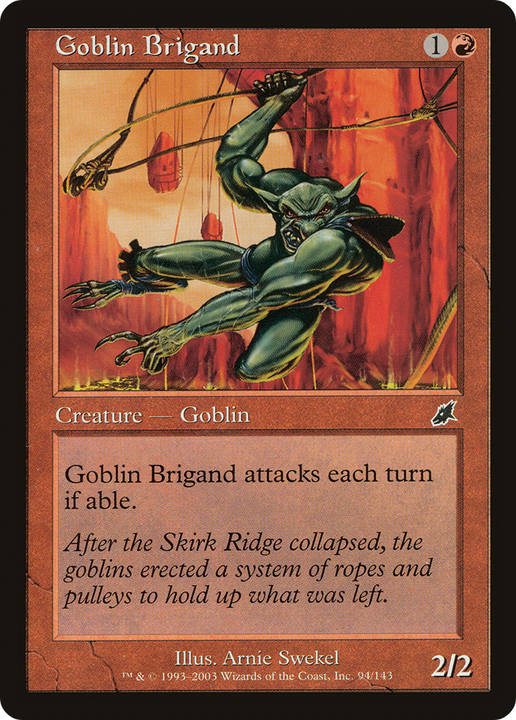 Goblin Brigand (SCG-094) [Scourge] Foil