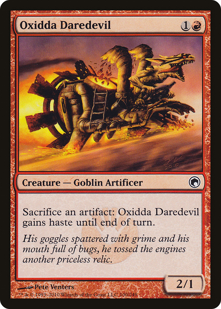 Oxidda Daredevil (SOM-100) [Scars of Mirrodin]
