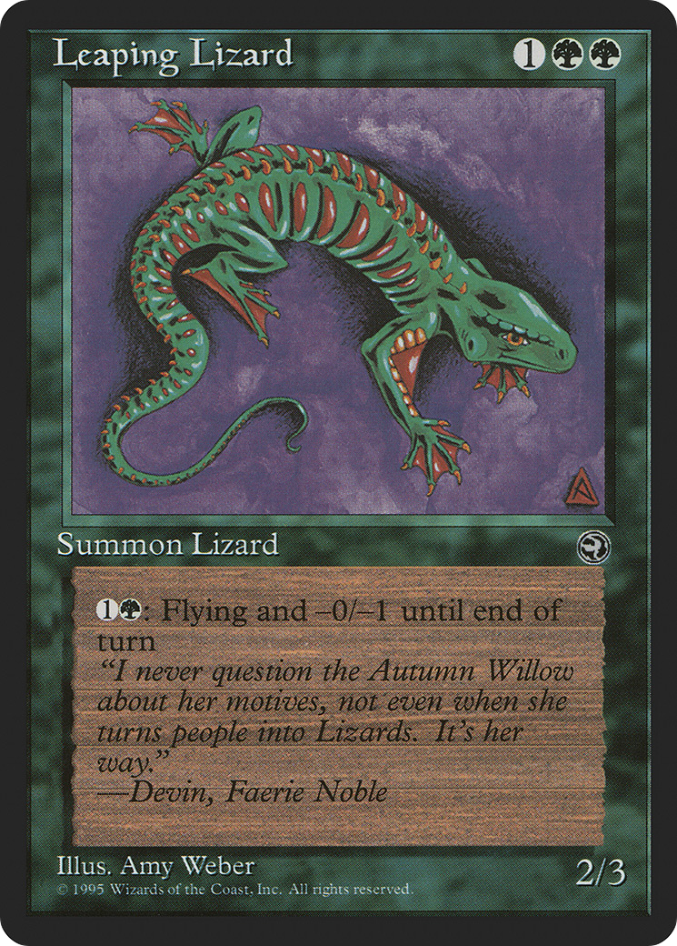 Leaping Lizard [Homelands]