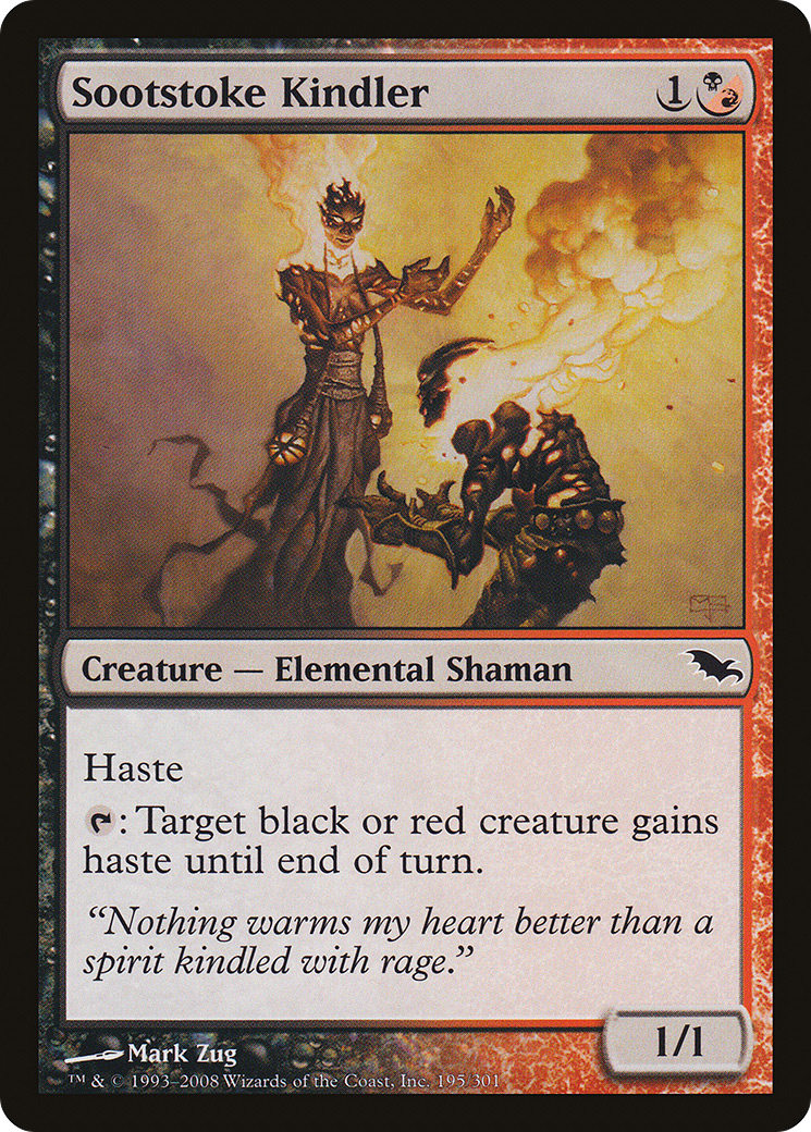 Sootstoke Kindler (SHM-195) [Shadowmoor] Foil