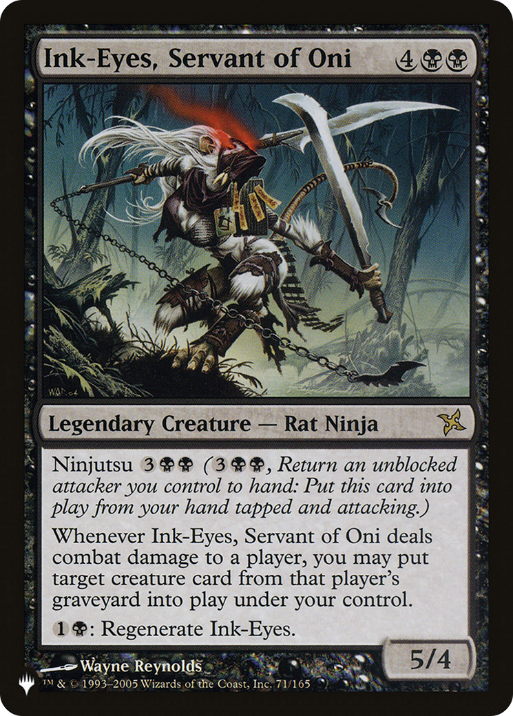 Ink-Eyes, Servant of Oni (LIST-71/165) [The List]