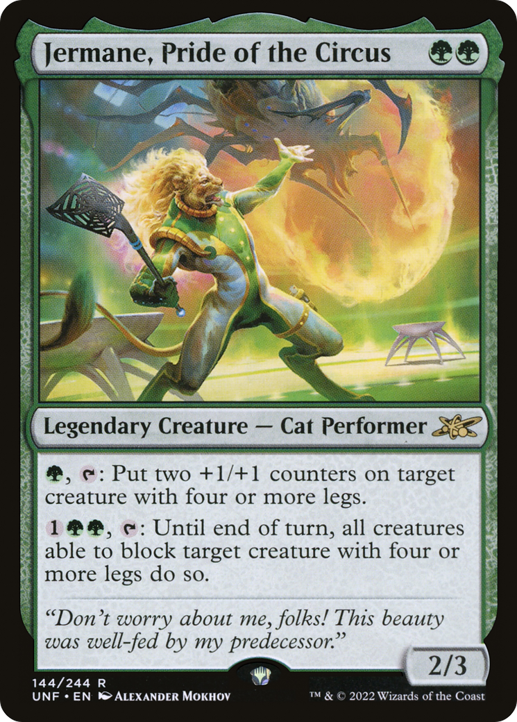 Jermane, Pride of the Circus - Foil [Unfinity]