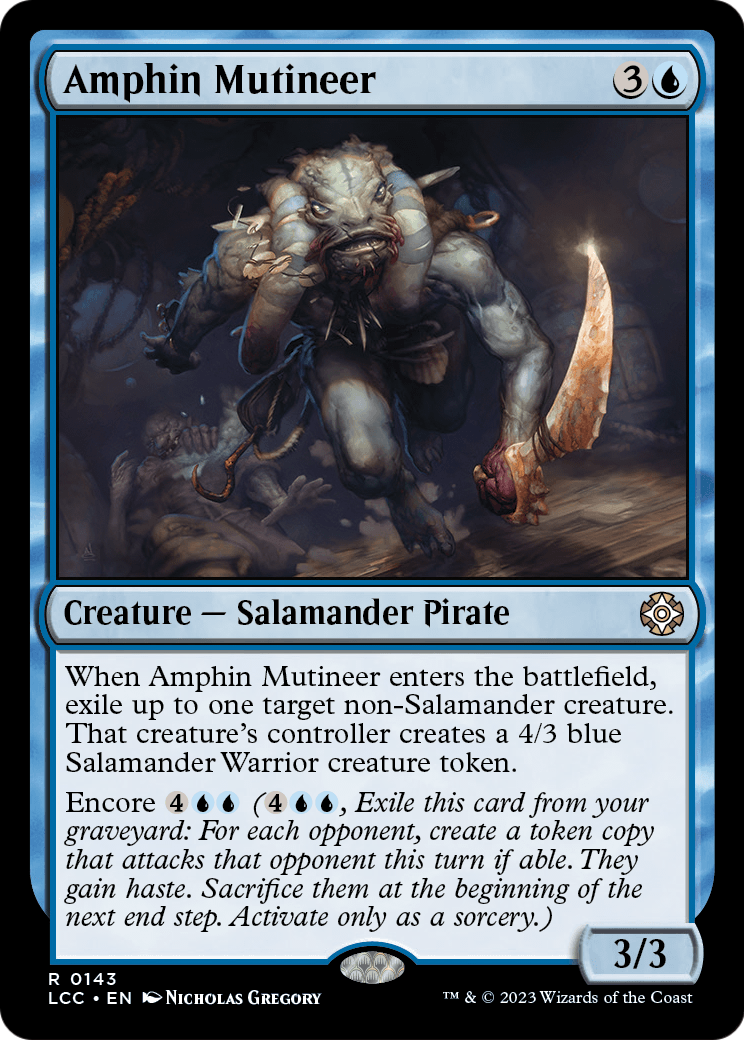 Amphin Mutineer [Commander: The Lost Caverns of Ixalan]